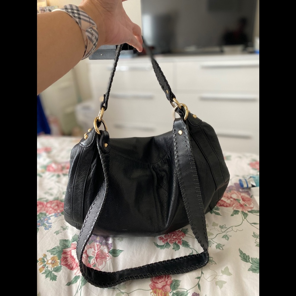 Onna Ehrlich Large Slouchy Leather Hobo Bag - Picture 4 of 13